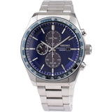 SEIKO CHRONOGRAPH SSC719P1P BLUE DIAL STAINLESS STEEL MEN'S WATCH