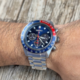 Seiko Prospex Blue Dial And Silver Stainless Steel Men Watch SSC913P1