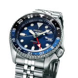 Seiko SSK003K1 Sport Batman GMT Stainless Steel Men Watch