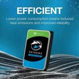 SEAGATE SKYHAWK 1TB SURVEILLANCE 3.5IN 6Gb/S SATA 64MB
