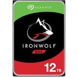 SEAGATE ST12000VN0008 IRONWOLF 12TB NAS 3.5IN 6GB/S SATA 256MB
