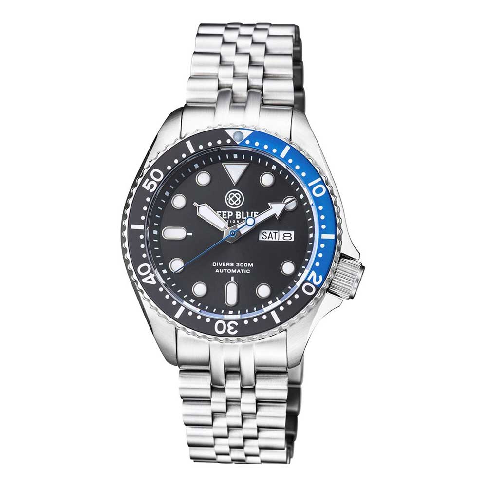 DEEP BLUE NATO DIVER #NATODIVERSSBTMNBRACELET DIVER'S WATCH - H2 Hub Watches