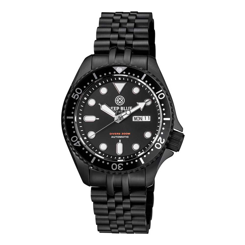 DEEP BLUE NATO DIVER #NATODIVERPVDBRACE DIVER'S WATCH - H2 Hub Watches