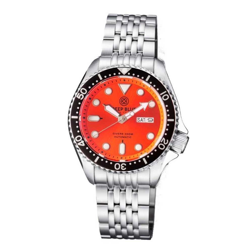 DEEP BLUE NATO DIVER #NATODIVERSSORGBRACELET DIVER'S WATCH - H2 Hub Watches