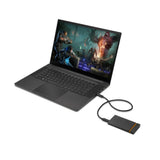 SEAGATE STJP500400 FIRECUDA GAMING SSD 500GB USB3.1 TYPE-C NVMe eSSD BLACK