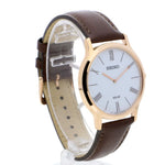 SEIKO GENERAL SUP854P1 RED LEATHER MEN'S WATCH - H2 Hub Watches