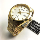 SEIKO SUR212P1P GOLD STAINLESS STEEL MEN'S WATCH