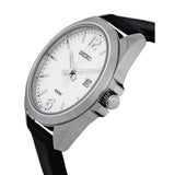 SEIKO SUR213P1P BLACK LEATHER MEN'S WATCH