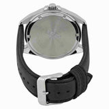 SEIKO SUR213P1P BLACK LEATHER MEN'S WATCH