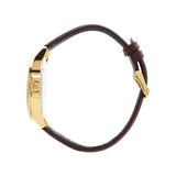 SEIKO SUR216P1P BROWN LEATHER MEN'S WATCH