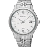 SEIKO GENERAL SUR217P1 ANALOG STAINLESS STEEL MEN'S SILVER WATCH