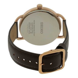 SEIKO GENERAL SUR234P1 BROWN LEATHER MEN'S WATCH