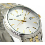 SEIKO GENERAL NEO CLASSIC SUR263P1P TWO TONE STAINLESS STEEL MEN'S WATCH