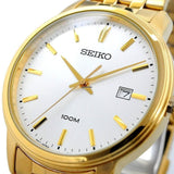 SEIKO GENERAL NEO CLASSIC SUR264P1P GOLD STAINLESS STEEL MEN'S WATCH