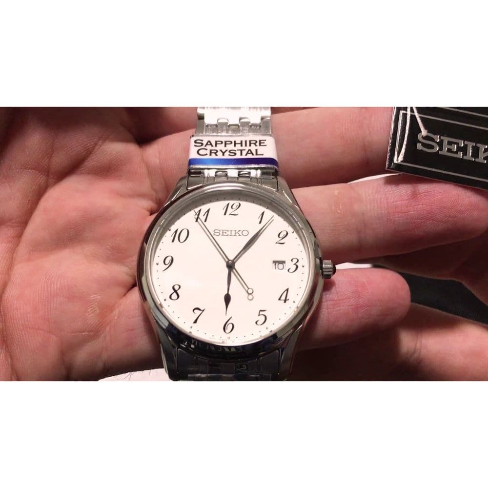 SEIKO GENERAL SUR299P1 STAINLESS STEEL MEN'S WATCH - H2 Hub Watches
