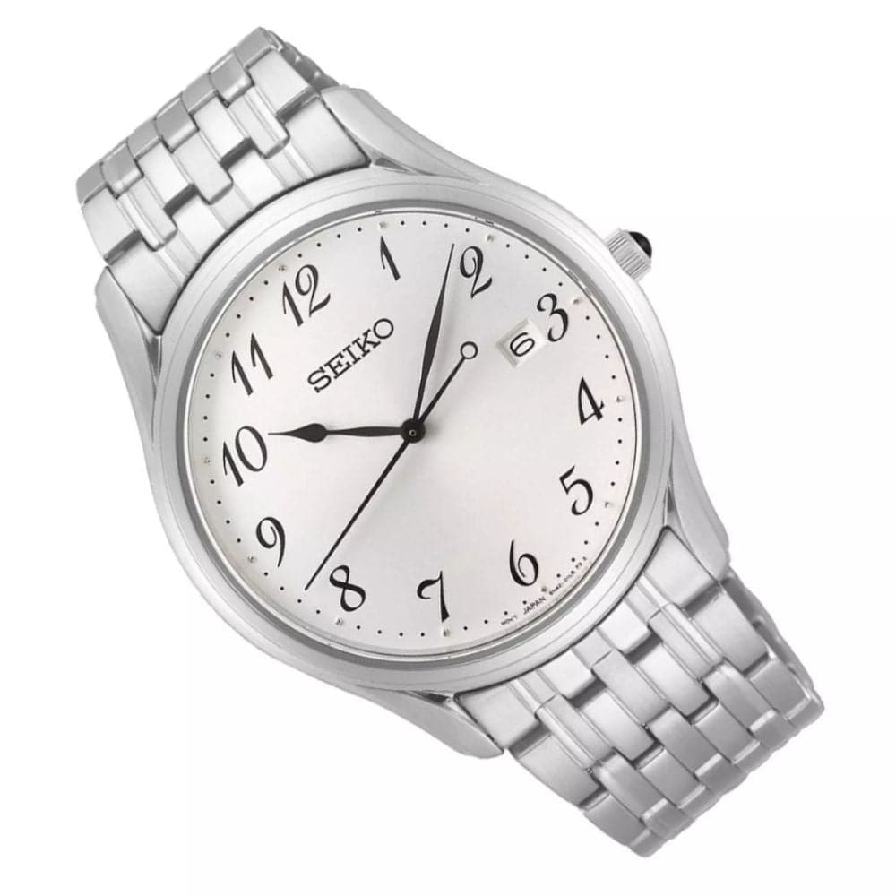 SEIKO GENERAL SUR299P1 STAINLESS STEEL MEN'S WATCH - H2 Hub Watches