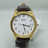 SEIKO SUR306P1P BROWN LEATHER MEN'S WATCH