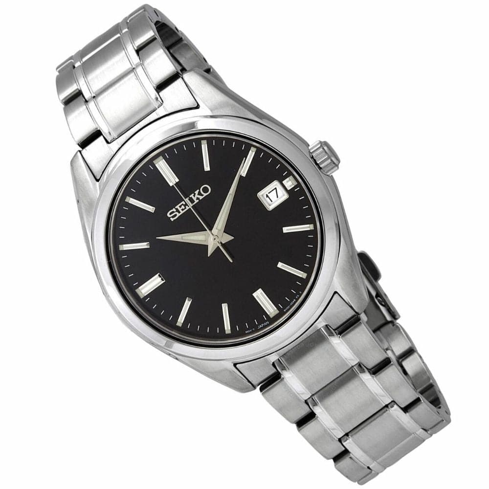 SEIKO GENERAL SUR311P1 STAINLESS STEEL MEN'S WATCH - H2 Hub Watches