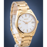 SEIKO GENERAL SUR314P1 GOLD STAINLESS STEEL MEN'S WATCH - H2 Hub Watches