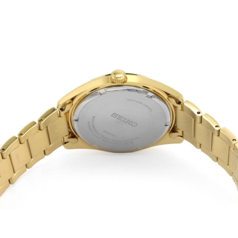 SEIKO GENERAL SUR314P1 GOLD STAINLESS STEEL MEN'S WATCH - H2 Hub Watches