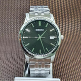 SEIKO SUR401P1 BLACK DIAL STAINLESS STEEL MEN WATCH