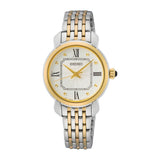 SEIKO SUR498P1 TWO-TONE STAINLESS STEEL WOMEN WATCH