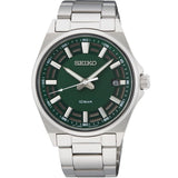 SEIKO SUR503P1 GREEN DIAL STAINLESS STEEL MEN'S WATCH