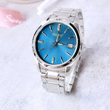 Seiko Analog Quartz Silver Stainless Steel Men Watch SUR525P1