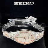 Seiko Analog Quartz Silver Stainless Steel Strap Women Watch SUR542P1