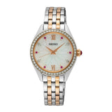 Seiko Analog Quartz Silver Stainless Steel Strap Women Watch SUR542P1