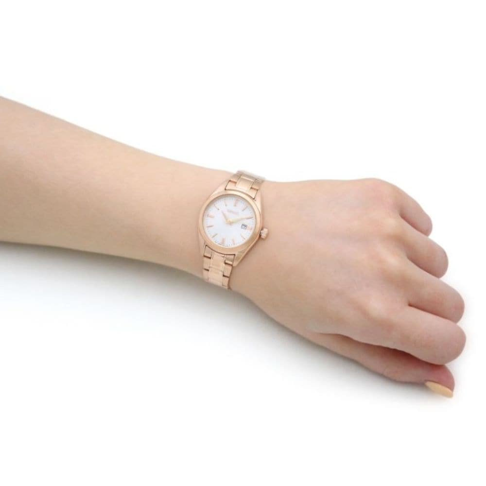 SEIKO GENERAL SUR630P1 STAINLESS STEEL WOMEN'S WATCH - H2 Hub Watches