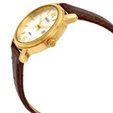 SEIKO GENERAL NEO SUR658P1P BROWN LEATHER WOMEN'S WATCH