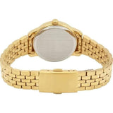 SEIKO GENERAL SUR660P1P GOLD STAINLESS STEEL WOMEN'S WATCH