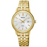 SEIKO GENERAL SUR660P1P GOLD STAINLESS STEEL WOMEN'S WATCH