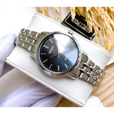 SEIKO GENERAL NEO SUR663P1P BLACK DIAL STAINLESS STEEL SILVER WOMEN'S WATCH