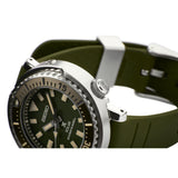 Seiko Prospex Safari Edition SUT405P1 Green Silicone Strap Diver's Men Watch