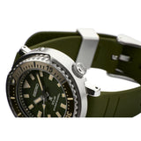 Seiko Prospex Safari Edition SUT405P1 Green Silicone Strap Diver's Men Watch