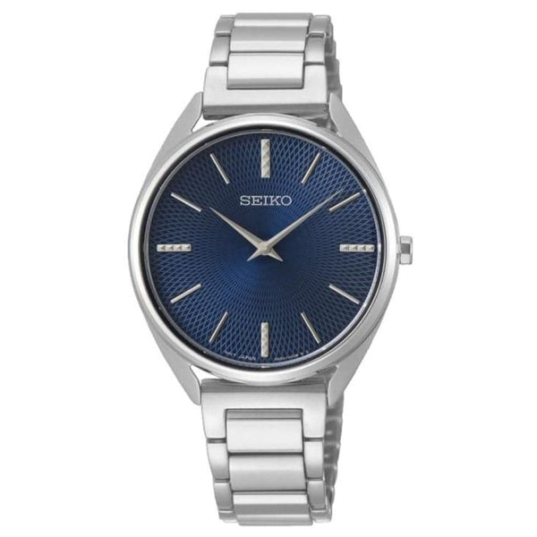 Seiko Conceptual Blue Dial Stainless Steel Women Watch SWR033P1