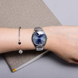 SEIKO GENERAL CONCEPTUAL SWR033P1P BLUE DIAL STAINLESS STEEL WOMEN'S WATCH