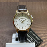 SEIKO GENERAL NEO CLASSIC SXDG98P1P BROWN LEATHER WOMEN'S WATCH