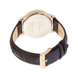 SEIKO GENERAL NEO CLASSIC SXDG98P1P BROWN LEATHER WOMEN'S WATCH