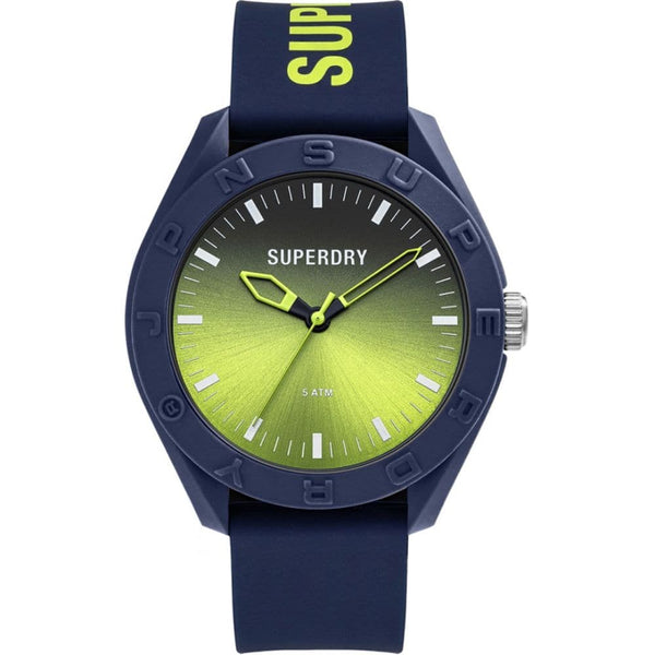 SUPERDRY SYG321UN BLUE RESIN STRAP UNISEX'S WATCH