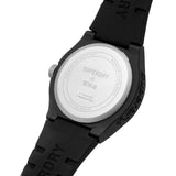 SUPERDRY SYG348B BLACK RESIN STRAP MEN'S WATCH