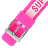 SUPERDRY SYL348P PINK RESIN STRAP WOMEN'S WATCH