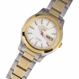 SEIKO 5 SYMD90K1P AUTOMATIC SILVER STAINLESS STEEL WOMEN'S WATCH