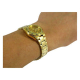 SEIKO 5 SYMG44K1P AUTOMATIC STAINLESS STEEL WOMEN'S GOLD WATCH
