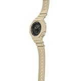 CASIO G-SHOCK GA-2100-5ADR ANALOG DIGITAL BEIGE RESIN STRAP MEN'S WATCH
