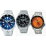 Seiko SSK003K1 Sport Batman GMT Stainless Steel Men Watch