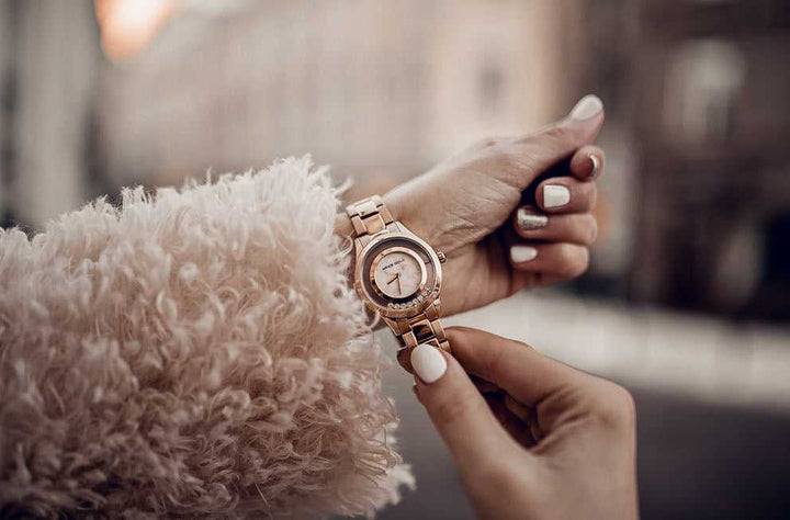 ARIES GOLD ENCHANT VERONA ROSE GOLD STAINLESS STEEL L 5021 RG-MB WOMEN'S WATCH - H2 Hub Watches