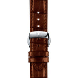 TISSOT LE LOCLE POWERMATIC 80 BROWN LEATHER MEN WATCH T0064071603301